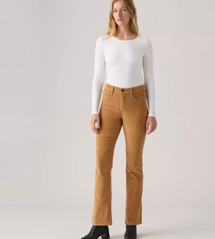 725 HIGH-RISE BOOTCUT CORDUROY WOMEN'S PANTS