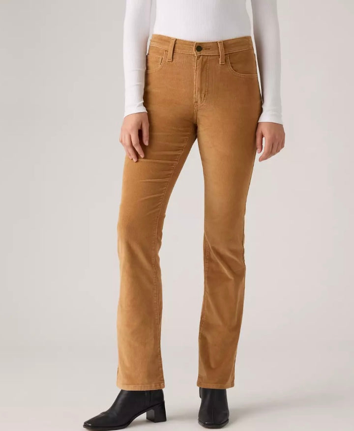 725 HIGH-RISE BOOTCUT CORDUROY WOMEN'S PANTS