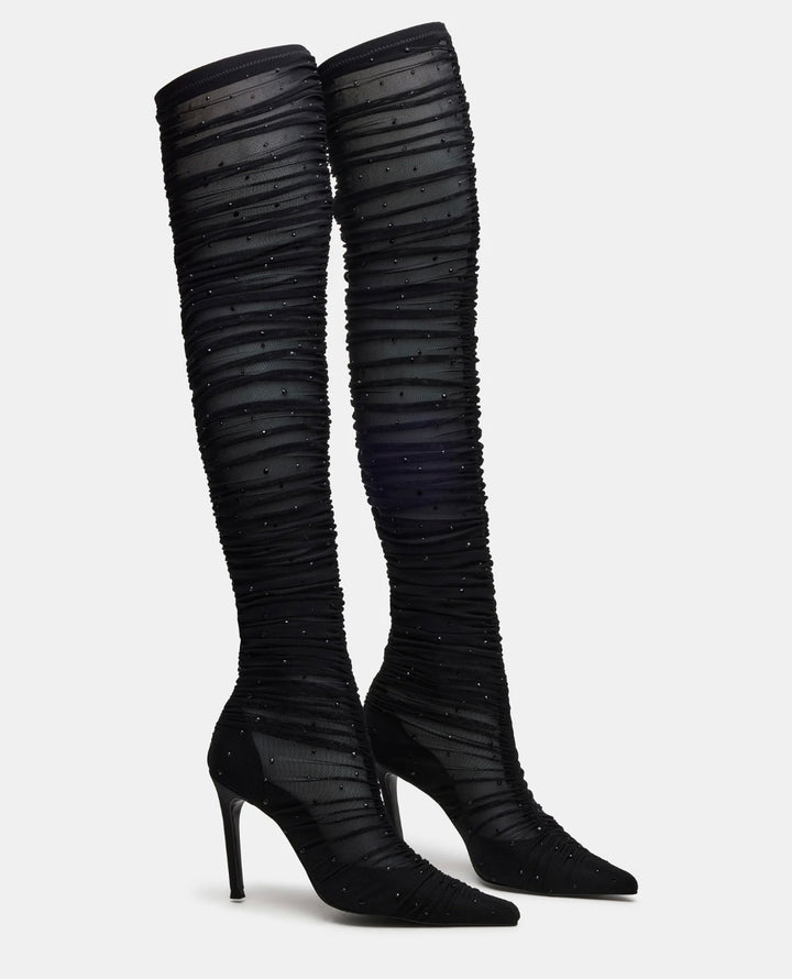 RASHIDA BLACK MESH - STEVE MADDEN