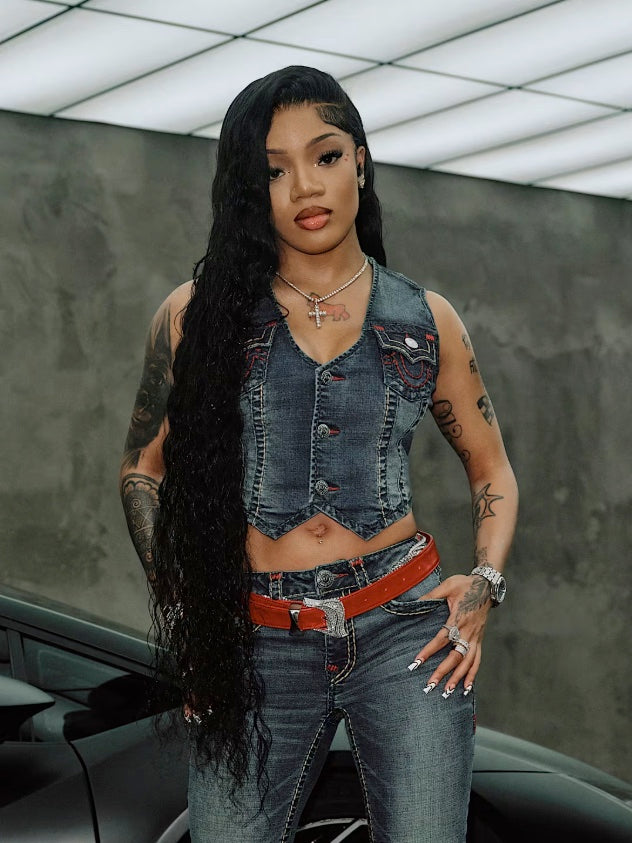 True Religion Super T Denim Vest