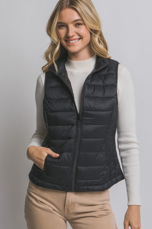 Lightweight Down Packable Puffer Vest