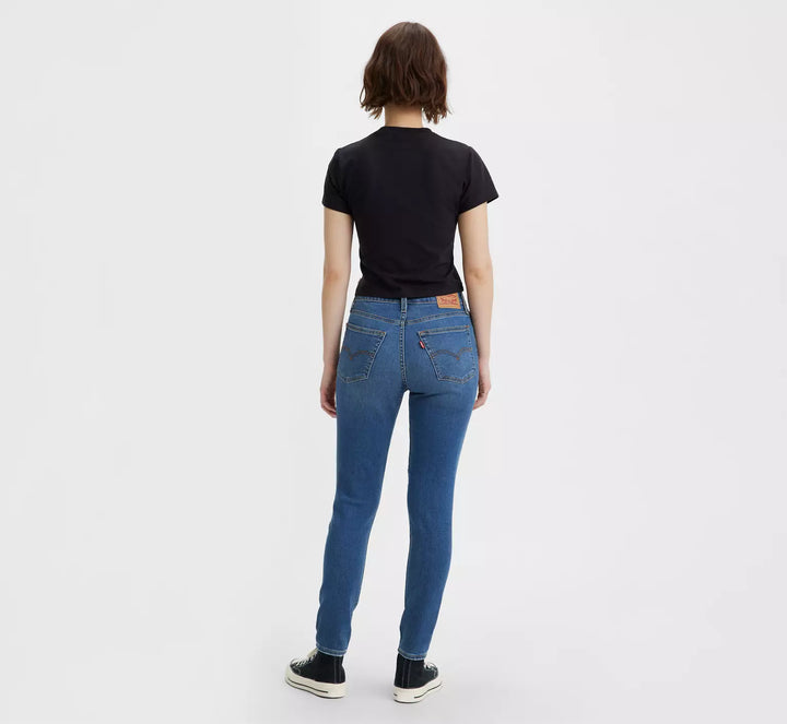 Levi's 721 High Rise Skinny Straight Through - Dark Wash