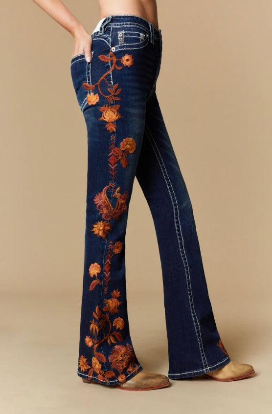 Women's Embellished Bootcut Jeans