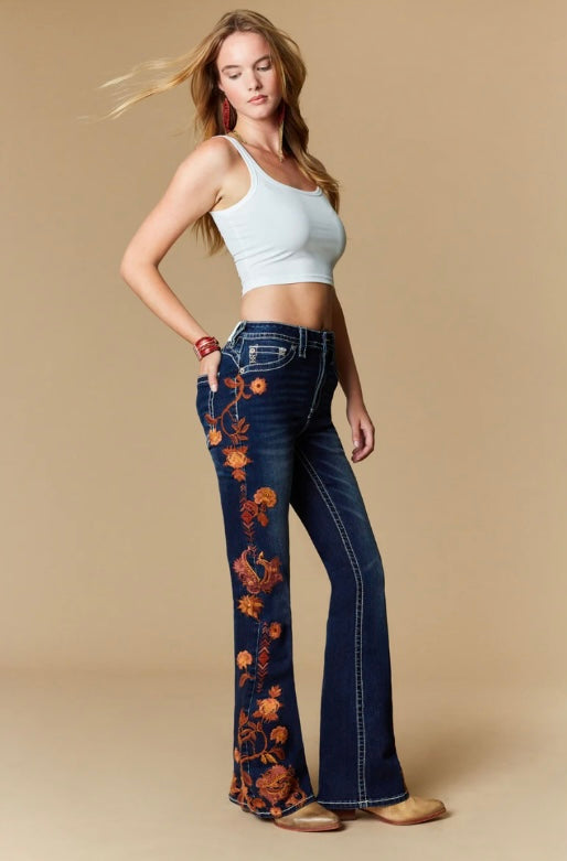 Women's Embellished Bootcut Jeans