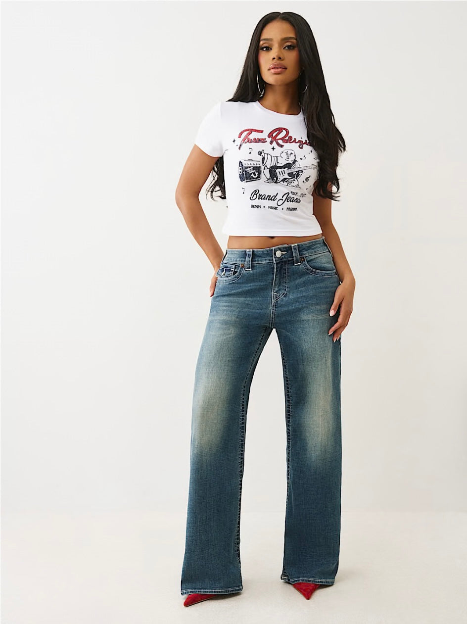 CRYSTAL BUDDHA BABY TEE