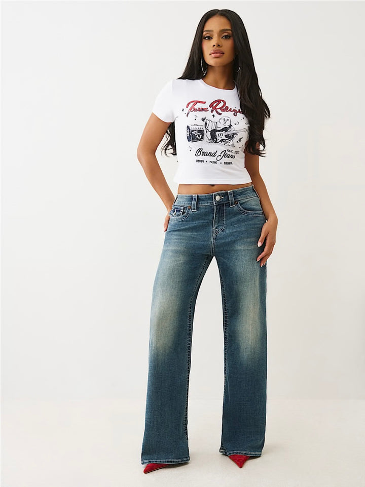 CRYSTAL BUDDHA BABY TEE