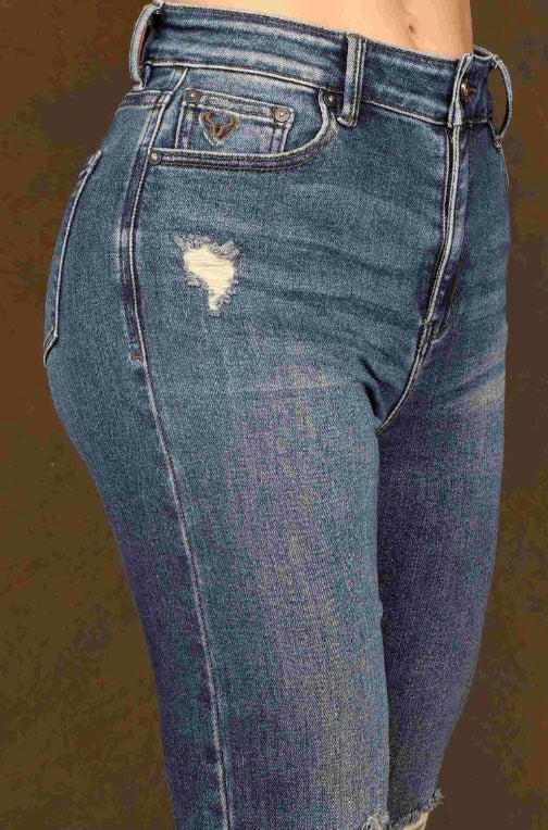 Women's 5 Pockets Mom Fit Jeans