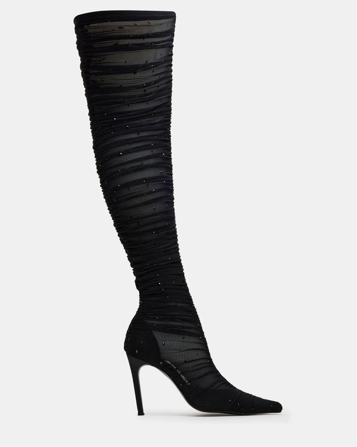 RASHIDA BLACK MESH - STEVE MADDEN