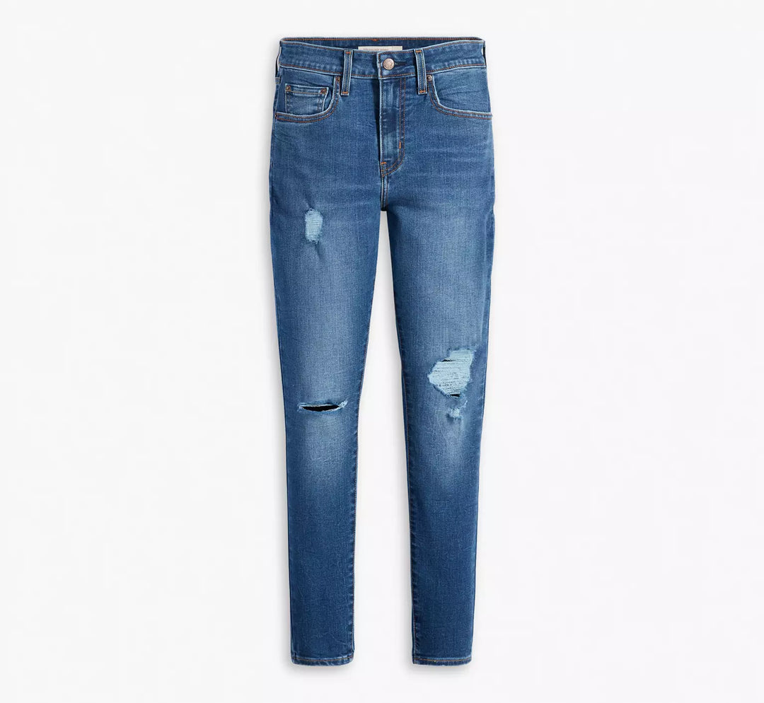 Levi's 721 High Rise Skinny Straight Through - Dark Wash