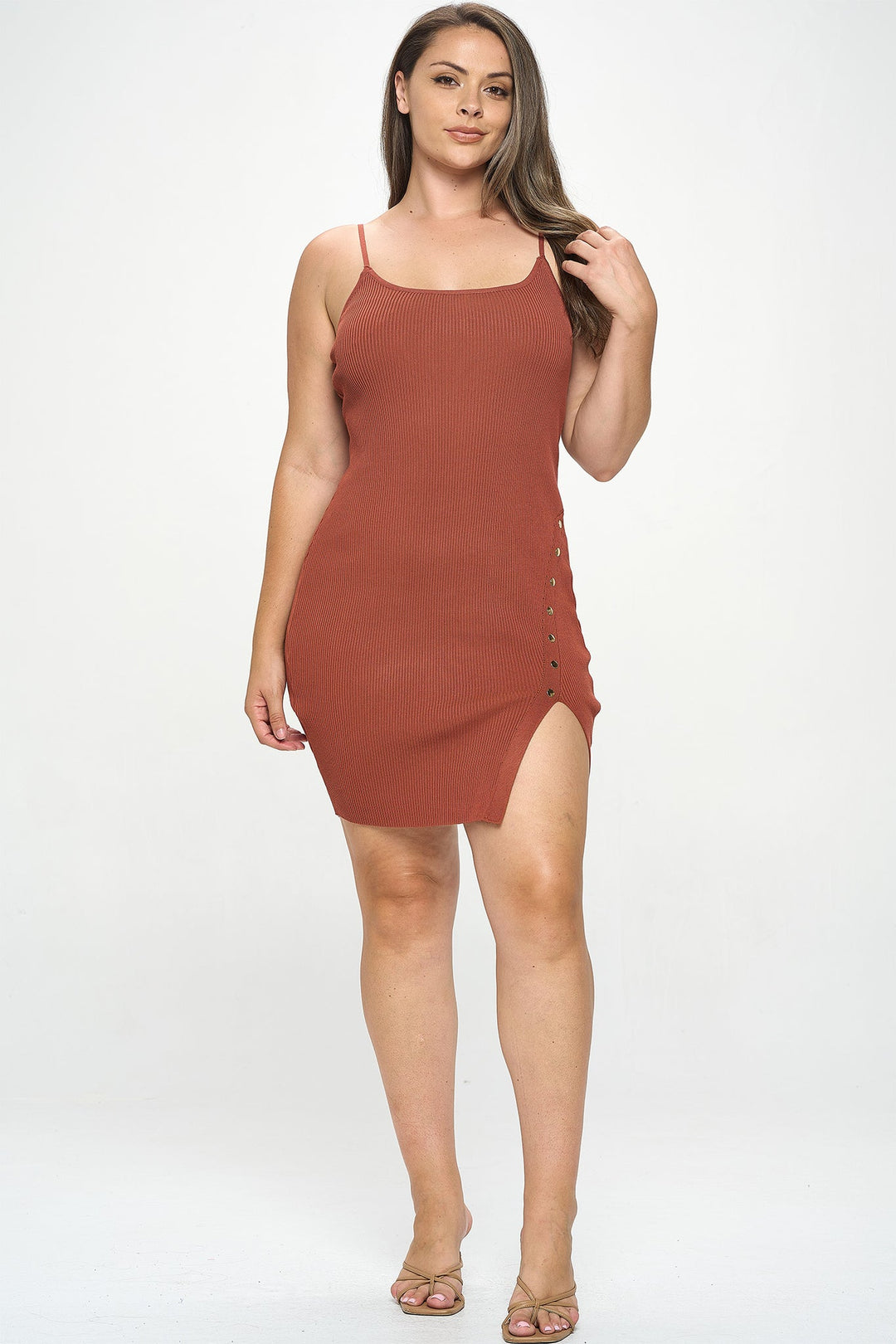 Ribbed Knit Bodycon Dress