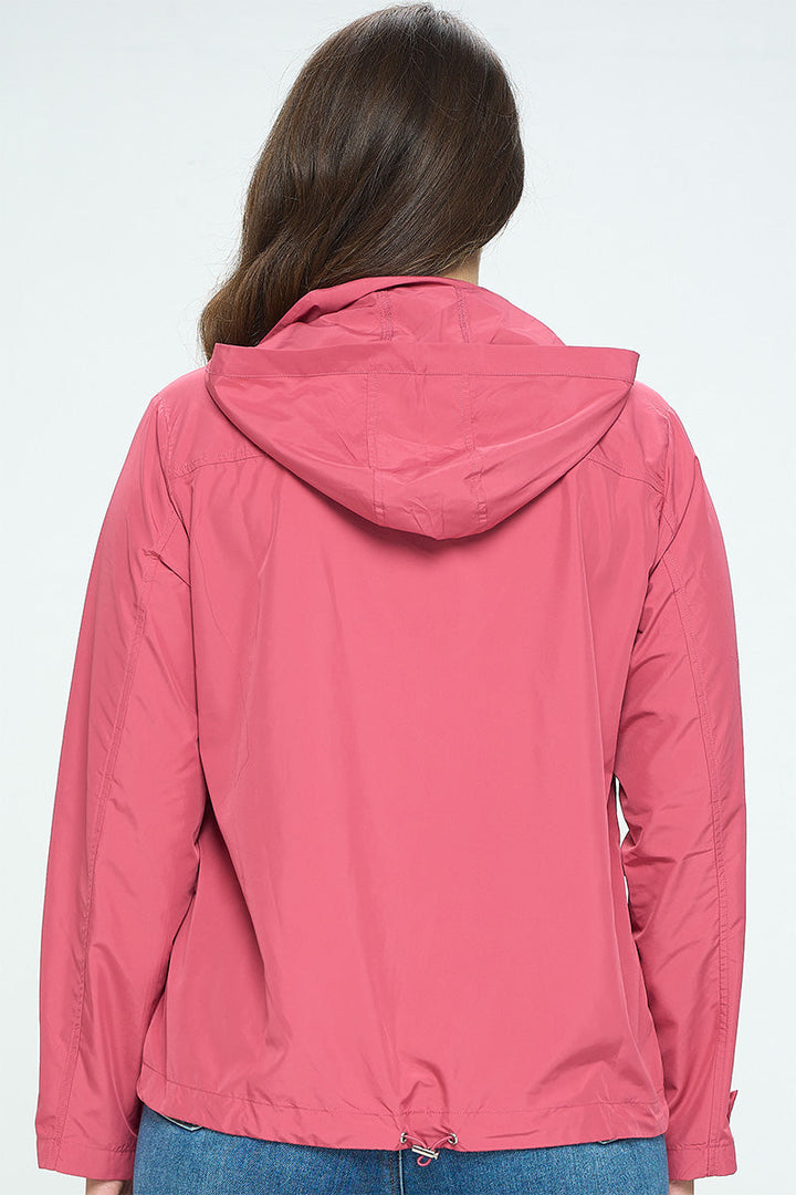 Lightweight Hooded Windbreaker