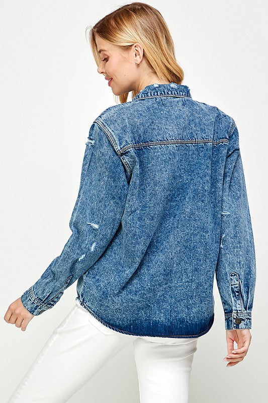 Women's Denim Shirt