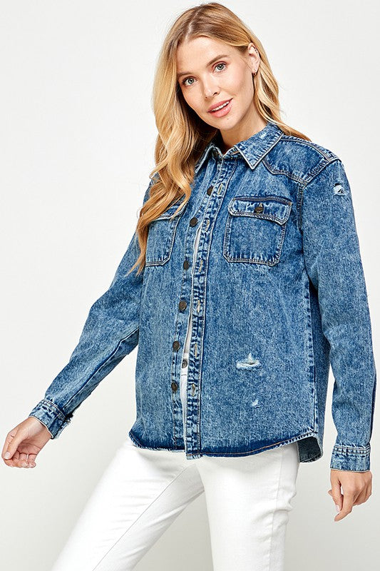 Women's Denim Shirt