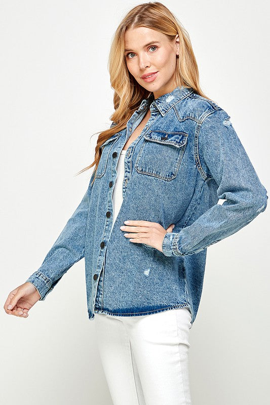 Women's Denim Shirt