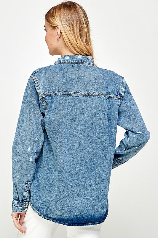 Women's Denim Shirt