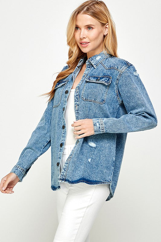 Women's Denim Shirt