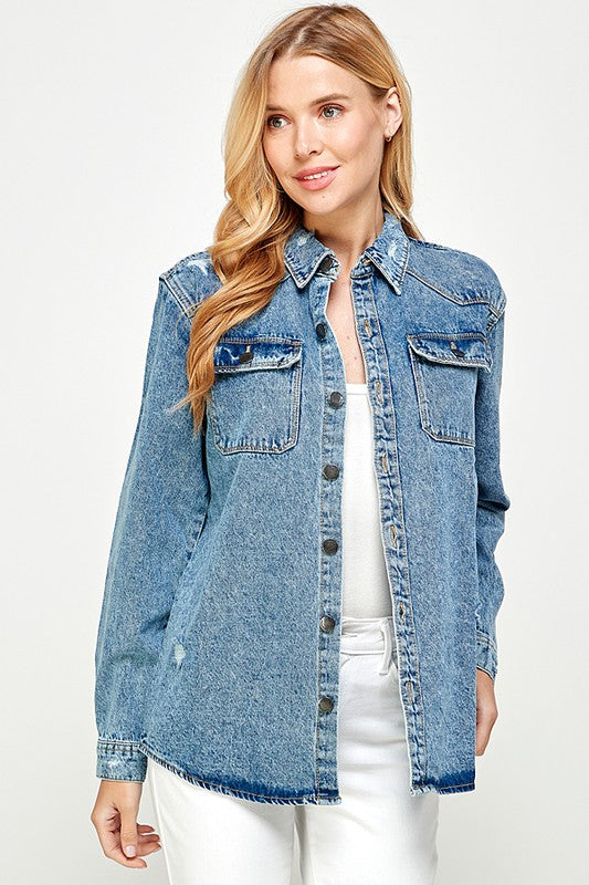 Women's Denim Shirt