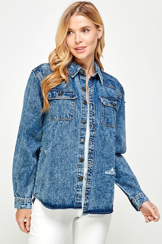 Women's Denim Shirt